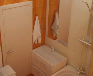 Válassza ki a WC-t és a fürdőszobai ajtókat