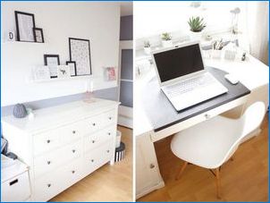 Fehér íróasztalok