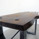Kávé asztalok a "loft" stílusában - az eredeti választás a belső tér