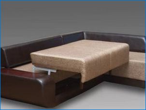 Sarok kanapé a belső térben
