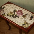 Válasszon egy gyönyörű designt és dekorációt a dohányzóasztal a "Provence" stílusában
