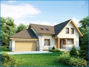 Gyönyörű házak házak egy tetőtéri területen 120 m2
