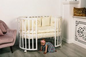Válassza az ovális gyermekágyakat az újszülöttekhez