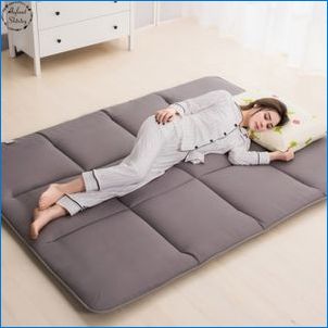 Összecsukható matracok jellemzői