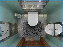 Mozaik a WC-ben: ötletek a dekorációhoz