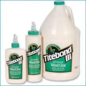 Titebond fa ragasztó: Alkalmazási típusok és árnyalatok