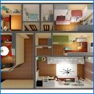 A 4 szobás lakás tervezése