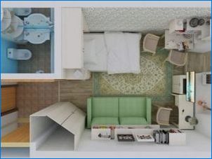 Az egyszobás lakás felújításának lehetőségei és jellemzői