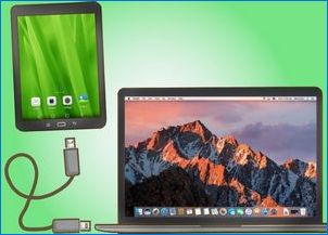 Hogyan kell csatlakoztatni a tabletta TV-t az USB-n keresztül?