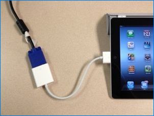 Hogyan kell csatlakoztatni a tabletta TV-t az USB-n keresztül?