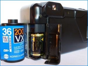 Kamera akkumulátorok: típusok és választott szabályok