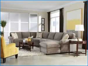 Hogyan válasszunk egy nagy kanapét a nappali számára?