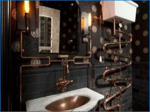 Bronz fürdőszoba kiegészítők: Típusok és tervezési ötletek