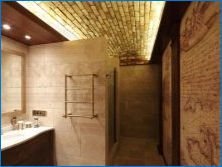 Bronz fürdőszoba kiegészítők: Típusok és tervezési ötletek