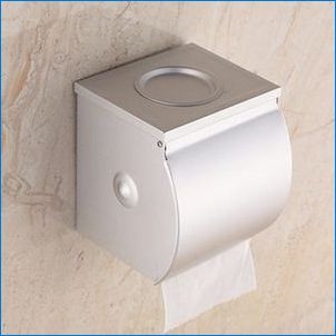 Fali fém WC-papírtartók: fajták és kritériumok