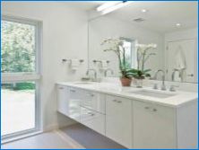 Fehér fürdőszoba design