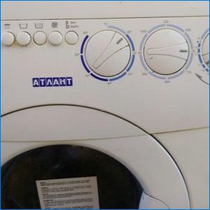 Hibák az atlant mosógép munkájában és azok megszüntetésében