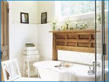 Provence stílusú fürdőszobák: francia varázsa és kényelem