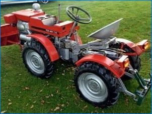 A cseh mini traktorok jellemzői