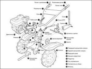 Motoroblokkok "Agromash": Modell tartomány és használati árnyalatok