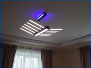 LED csillár vezérlőpanellel