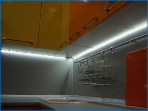 LED szalagok a konyhában