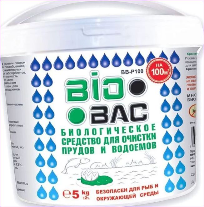 BioBac Biológiai tó tisztítószer, 5 l