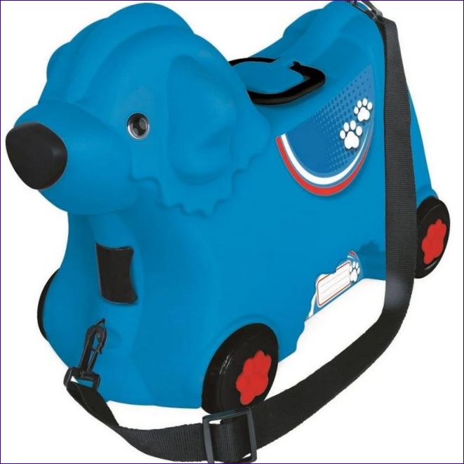 BIG kék Doggy bőrönd