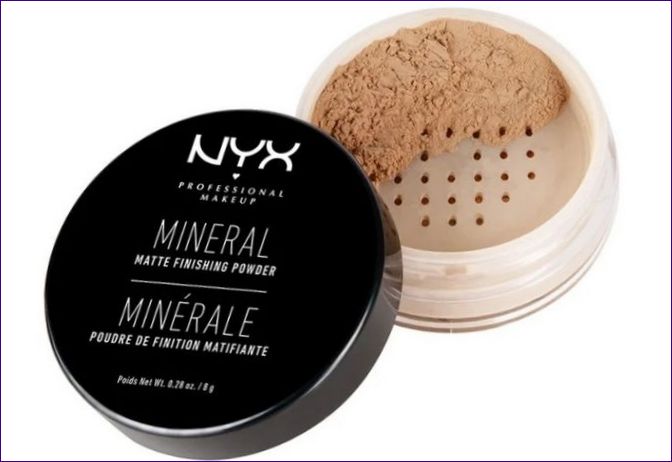 NYX, Mineral Finishing Powder, ásványi púder