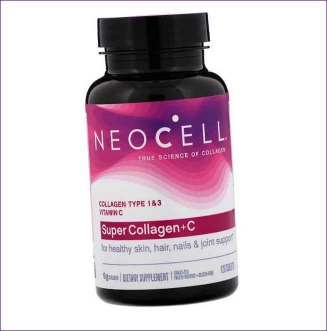Neocell Marine Collagen + HA (120 kapszula) - tengeri kollagén a haj és a köröm számára kapszulában