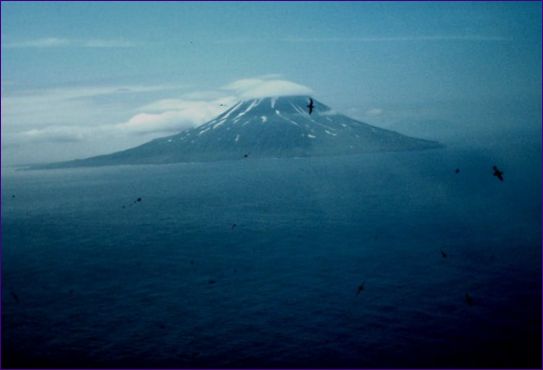 Sarychev vulkán