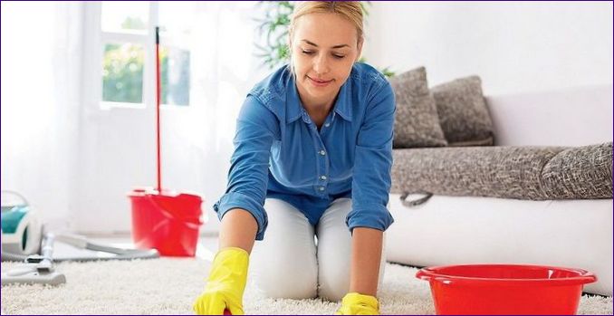 Mit kell használni a szőnyeg tisztítására