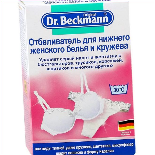 Dr. Beckmann fehérítőszer fehérneműkhöz és csipkékhez