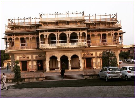 Városi palota komplexum Jaipurban