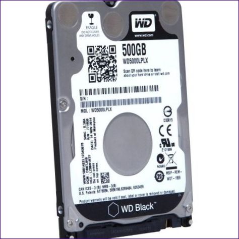 Western Digital WD Black 500 GB (WD5000LPLX)