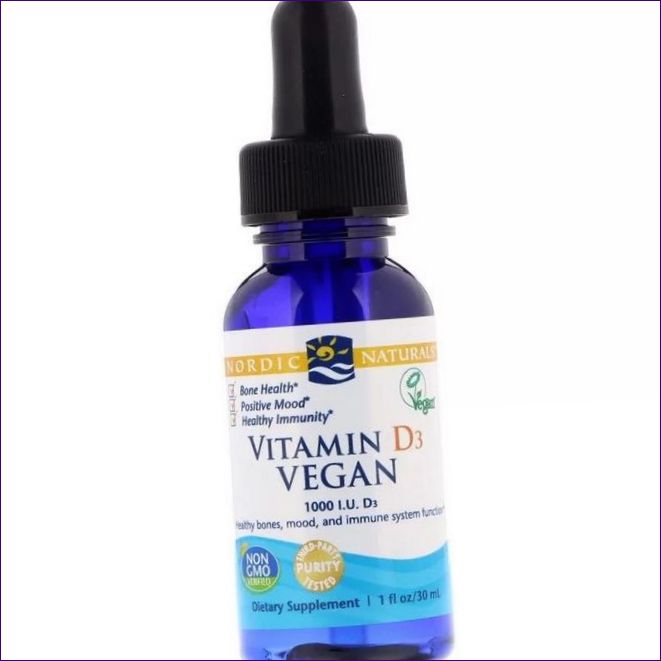 Nordic Naturals D3-vitamin vegán 1000 NE