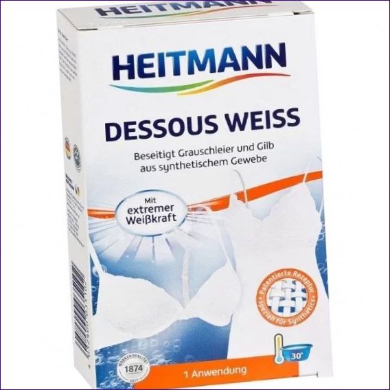Heitmann speciális fehérítőszer fehér női alsóneműhöz