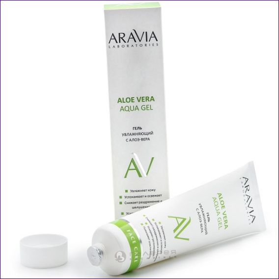 ARAVIA Laboratories Aloe Vera Aqua Gel Hidratáló arcápoló gél Aloe Verával