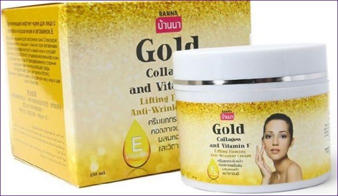 Banna Gold krém kollagénnel és E-vitaminnal
