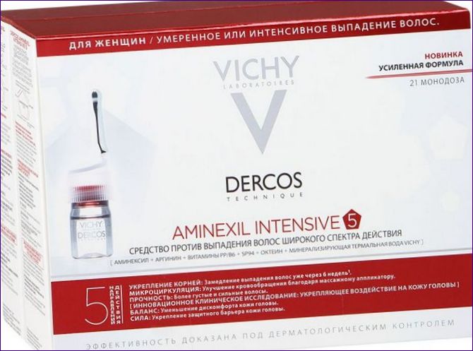 Vichy Dercos aminexil intenzív