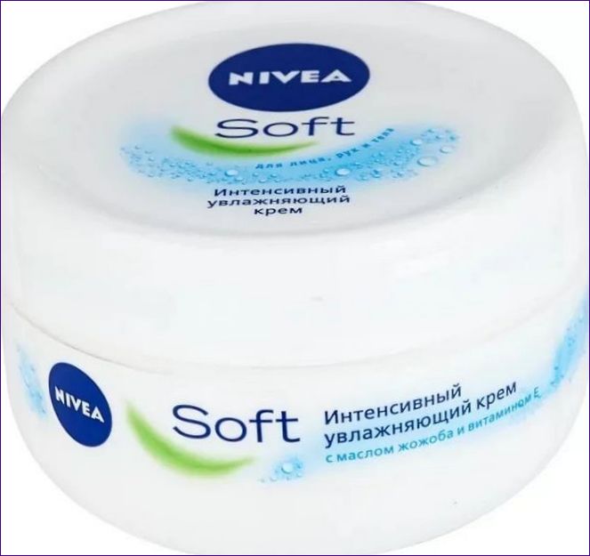 Nivea Soft intenzív hidratáló testápoló krém