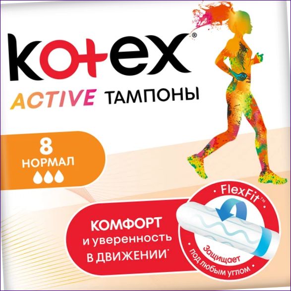 Kotex tamponok Active Normal