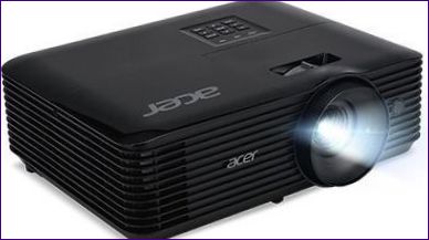 Acer X138WHP 1280x800, 20000:1, 4000 lumen, DLP, 2,8 kg