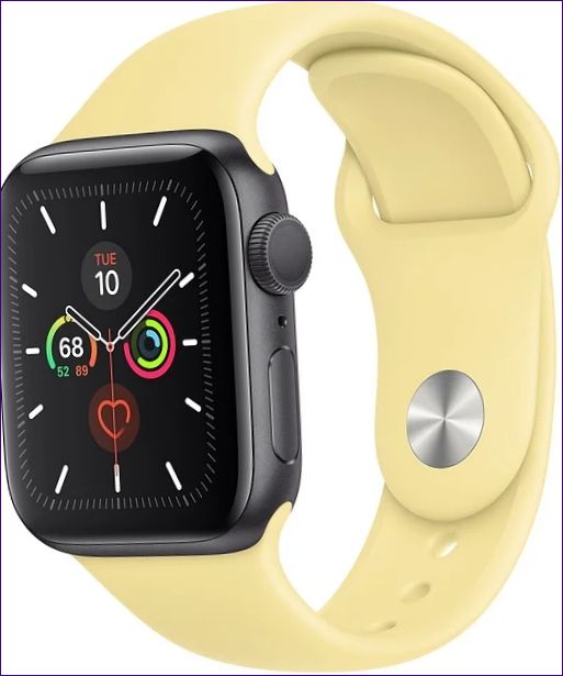 Apple Watch Series 5 GPS 44 mm-es alumínium tok sportpánttal