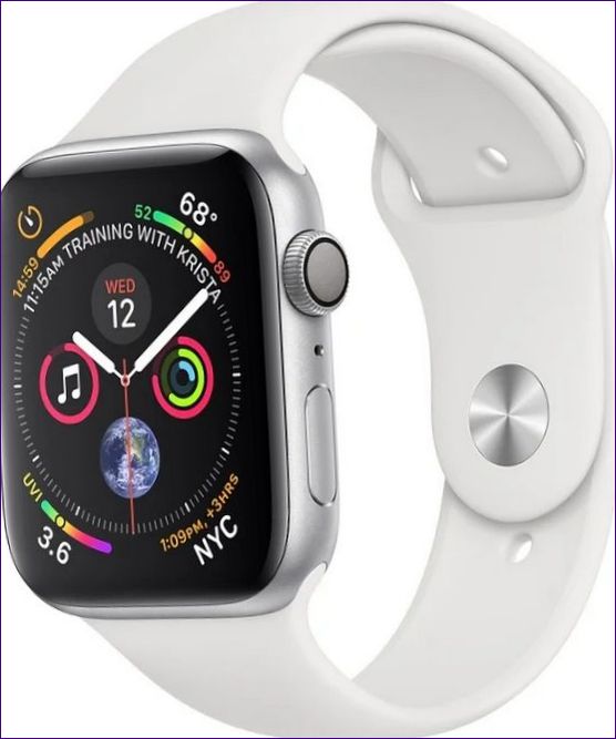 Apple Watch Series 4 GPS 44 mm-es alumínium tok sportpánttal