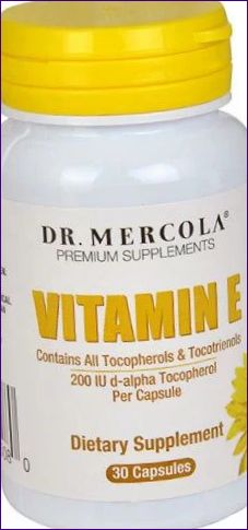 Dr. Mercola, E-vitamin