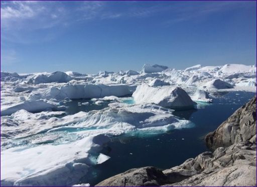 Jégkanyon, Grönland