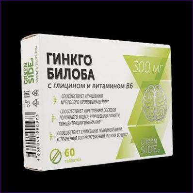 Ginkgo biloba glicinnel és B6-vitaminnal