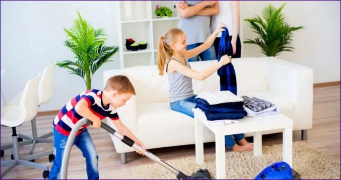 Gyermekek háztartási feladatai