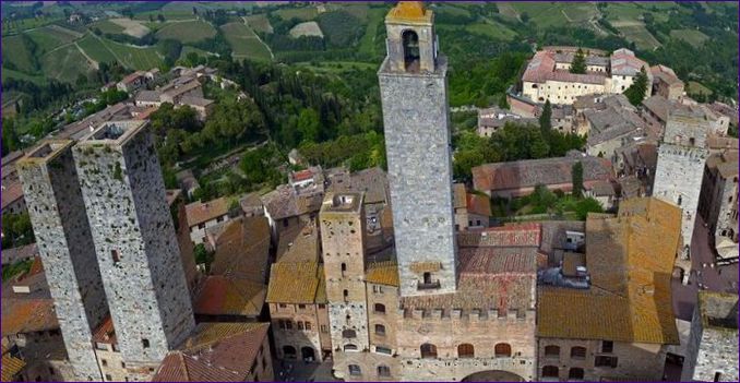 San Gimignano, Toszkána